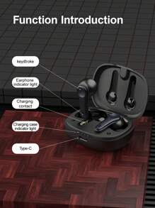 Rechargeable In-Ear Hearing AIDS, Rechargeable Amplification Headphones, For The Elderly, With Noise Cancellation Function, Hearing Amplifier, Personal Amplification Equipment With Portable Charging Box.