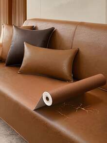 一卷 DIY 自粘皮革、自粘修补片、沙发补丁 PU 织物贴纸、PU 皮革补丁 - 翻新皮革贴纸家具桌椅补丁粘性皮革织物、用于汽车内饰、修复汽车座椅家具中的撕裂、沙发座垫翻新和翻新 - 也可用于床头板维修和家居装饰、母亲节、送给妈妈的礼物、母亲节装饰品 - 彩色 - 查看 3