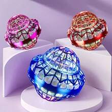 1 件旋转 UFO 智能悬浮球魔术玩具，发光手指飞碟，科幻科技玩具，男孩节日礼物