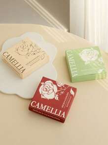 1/5pcs Camellia Shaped Room Wardrobe Fragrance Diffuser, Car Fragrance, Wedding Bridesmaid Gift, Air Freshener Fragrance Refill - Floral Scent - View 7