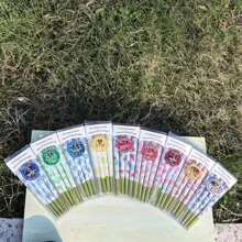 1 bolsa, 8 piezas/bolsa, tubos de papel de liar con sabor a fruta y boquilla, 84mm, accesorios para fumar