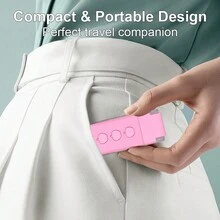 1pc Book Light Rechargeable, Reading Light Lamp Clip On Books, Eye Caring 3 Colors, 5 Brightness & Stepless Dimming, Long Lasting Up To 80hrs, Portable Mini Reading Lamp For Readers- Rose - Multicolor - View 11