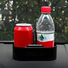 CARSUN Carsun Dual-Ring Cup Holder, Non-Slip Design Fits Most Cars, Car Water Cup Holder, Suitable For Central Armrest