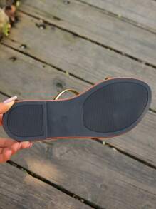 Damen Lässig Sandalen Pantoffeln, Sommer Strand Slip-On für Outdoor