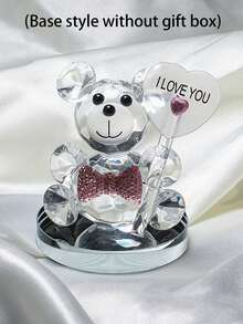 1Pc Crystal Bear Doll Series Đồ trang trí gấu thủy tinh tinh tế, Tượng dễ thương Trang trí nhà cửa, Quà tặng bộ sưu tập động vật để bàn, Hộp quà trang trí tinh tế Thời trang phổ biến Gấu pha lê dễ thương Ngày của mẹ, Ngày lễ tình nhân, Sinh nhật, Đám cưới Quà tặng sáng tạo thủ công, Quà tặng đi kèm đám cưới Trang trí máy tính để bàn, Trang trí phòng ngủ Phòng khách, Quà tặng cho bạn bè, Quà tặng Ngày của mẹ, Quà tặng cho giáo viên, Quà tặng cho bố mẹ - Nhiều màu - Xem 16