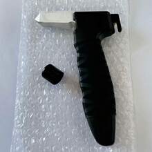 1 件便携式车辆支撑手柄，3 合 1 门把手辅助器，适用于老年人、孕妇、残疾人、安全带切割器和窗户破碎器，适合行动不便的老年人的汽车站立辅助器汽车配件