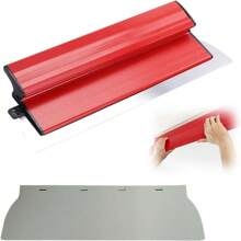 40cm Edelstahl Spachtel mit 2 Klingen, Spachtelwerkzeug, für das Verputzen von Decken und Wänden verwendet