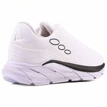 CALCADOS LGHT LIGHT Kit Tenis Esportivo Unissex Academia + Mochila Bag e Relogio - Branco - Visão 3