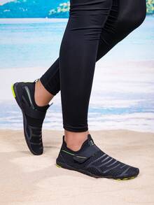 2025 Youth Water Shoes, Beach/Boating/Swimming/Yoga/Fishing/Sports Use, Non-Slip, Tear-Resistant, Breathable - Dark Green - View 2