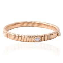 Bohemian Metal Spring Chain Copper Bracelet For Women, Fashion Jewelry Gift For Vacation