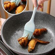 耐热 3 件套硅胶刮刀和糕点刷套装 - 不粘、食品接触安全厨房烘焙工具，适用于烹饪和烘焙