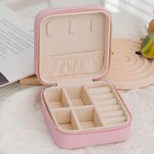 1pc/5pcs/10pcs/20pcs/30pcs Personalized Jewelry Storage Box, Customized With Name, Letter, Anniversary Date, Perfect Gift For Girlfriend, Anniversary, Fashion, Colorful, Casual, Minimalist, Personalized, Unique, Ideal Gift For Girlfriend, Family, Friends, Suitable For Valentine's Day, Birthday, Graduation, Wedding, Prom