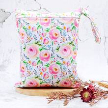 1 Pc Waterproof Baby Storge Bag Wet Dry Bag For Swimsuits Snap Handle Handbag Beach Wet Bag - Multicolor - View 20