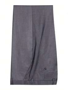 Costum bărbătesc DAROuomo, slim fit, business, din 3 piese, DRV6158 - Gri - Vizualizare 4