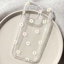 雏菊图案印花手机壳适用于 16/11/12/13/14/15/15pro/15 Plus/15 Promax/7plus/8plus/X/Xs Max/Xr/11pro/12pro/13pro/14pro/12mini/13mini/11promax/12promax/13promax/14promax/14plus/6/6s/6plus/7/8/16Pro/16plus/16promax/Se&兼容三星 Galaxy/A54/A14/A12/A13/A15/A32/A33/A24/A52S/S20/S21/S22/S23/S24/S23Plus/S24ultra/S25/A15/A33/A23 防水防震防摔防刮 - 彩色 - 查看 2