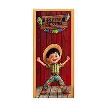 Felicita Decorative Door Cover 3D Sublimated Fabric Party 0.85x2.10 Junino - CP-347 - View 2