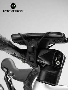 ROCKBROS Non-Blocking Bike Phone Mount Elastic Silicone Handlebars Grip 4-7 Inch Anti-Shock - Multicolor - View 3