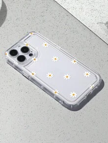 雏菊图案印花手机壳适用于 16/11/12/13/14/15/15pro/15 Plus/15 Promax/7plus/8plus/X/Xs Max/Xr/11pro/12pro/13pro/14pro/12mini/13mini/11promax/12promax/13promax/14promax/14plus/6/6s/6plus/7/8/16Pro/16plus/16promax/Se&兼容三星 Galaxy/A54/A14/A12/A13/A15/A32/A33/A24/A52S/S20/S21/S22/S23/S24/S23Plus/S24ultra/S25/A15/A33/A23 防水防震防摔防刮 - 彩色 - 查看 6