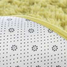 1pc Soft And Fluffy Oval Non Slip Rug For Bedroom, Living Room, Entrance, Bathroom - Fluffy Tie-Dye Rug, Home Decoration Rug, Machine Washable And Easy To Clean - 橄欖綠 - 查看 4