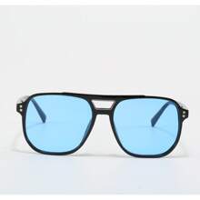 1/2/3/4/7/8 piezas Gafas de sol retro de unicolor para conducir, viajar, ir a la playa, uso diario y actividades al aire libre, de vuelta al colegio con un estilo universitario de moda para el verano
