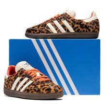 Adidas Samba OG Preloved Red Leopard JI2734 Women's Fashion Sneaker New - 棕色 - 查看 5