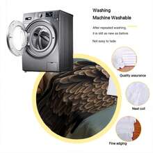 Majestic Eagle Portrait In Natural Habitat Home Use, Travel, Camping, Personalized Blanket A Perfect Gift For Family And Friends_00001_