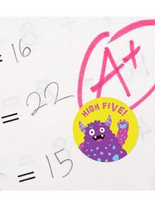 500pcs/Roll Cartoon Animal Stickers, Cute Stationery Stickers For DIY Decoration, Inspiring Reward Stickers, 1 Inch, Suitable For School, Home, Training, Gift Wrapping