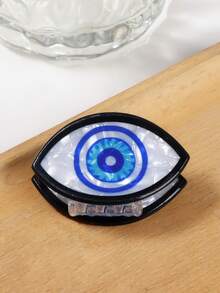 1 件可爱恶魔眼发夹 - 小尺寸，时尚图案，非常适合女士时尚配饰、优雅发夹、发爪、爪夹、发夹