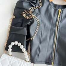 Tween Girls Cardigans - สีดำ - ดู 4
