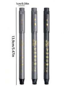 sipa 3pcs Plastic Calligraphy Pen