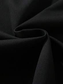 Men's Loose Fit Crew Neck T-Shirt With Greyhound & Red Letter Print Design, Spring/Summer - Black - View 5