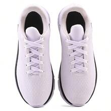 CALCADOS LGHT LIGHT Kit Tenis Esportivo Unissex Academia + Mochila Bag e Relogio - Branco - Visão 4