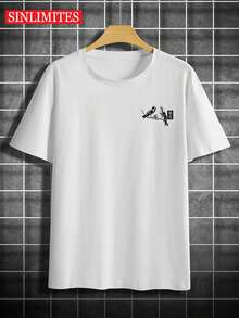 tokey- Graphic Cotton T-Shirt - Soft & Comfortable Crew Neck Short Sleeve Tee Pwith Bold Portrait Print, Hip Hop Streetwear Fashion Top for All Seasons, Casual Streetwear | Round Neck Tshirt | Cotton Shirtp - Blanco - Ver 2