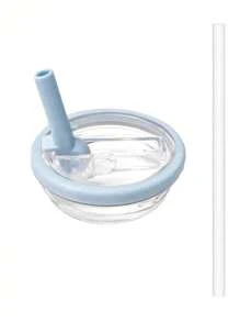 1PC 40 Oz Tumbler Flip Straw Lid Replacement Fit For Cup, Reusable Tumbler Cover, Spill Proof Splash Resistant Tumbler Lids For Cup Back To School