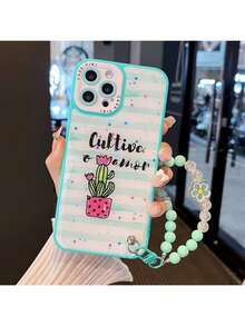 Printed Cover With Pearl Handle – Protection And Charm - Lila Púrpura - Ver 4