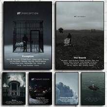 1pc Pop American Rap Male Singer NF Popular Music Album Posters Cover Aesthetic Modern Home Decoration Canvas Painting Wall Arts No Frame Gifts Birthday Graduation - Multicolor - View 2