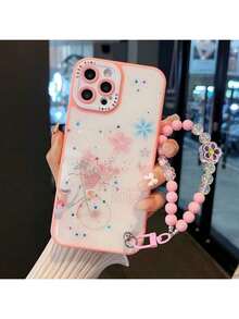 Printed Cover With Pearl Handle – Protection And Charm - Lila Púrpura - Ver 5