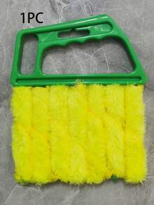 单包装塑料百叶窗清洁刷，用于清洁百叶窗缝隙和空调缝隙灰尘，现代塑料手柄设计，适用于厨房窗户、办公室窗户、卧室窗户、客厅窗户、家用电器缝隙清洁。由于工艺原因，首次使用时可能会有少量漂浮毛发。 - 彩色 - 查看 13