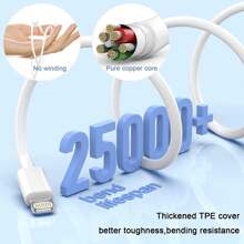 FCV 1-2 Packs 20W PD USB C Wall Fast Charger Adapter With 3FT/6FT Type C To Lightning Cable Compatible With IPhone 14 13 12 11 Pro Max XR XS X SE [DOESN'T WORK WITH I Phone 15/16]