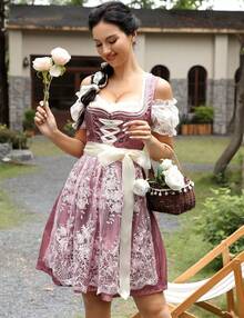 Hobrounn Dirndl Dresses
