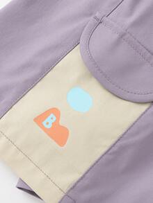 Balabala Baby Boys' & Girls' Soft Shorts, Breathable & Stylish Summer Wear - Violet - View 6