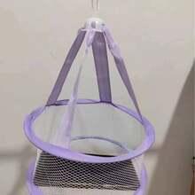 1pc Makeup Sponge Egg Drying Net Bag, Dustproof Anti-Mildew Powder Puff Air Cushion Makeup Brushes Cleaning Sponge Drying Rack - Multicolor - View 11