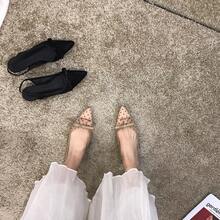 Women Heeled Sandals - Apricot - View 4