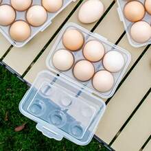 1pc Portable Egg Storage Box, For Easter Day, Egg Storage Trays - Clear - View 4