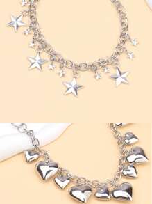 1pc Street Fashion Crossbody Bag With Chain Decoration, Stylish And Versatile For Women