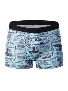 4 Pack Teen Boys Mid-Rise Boxer Briefs
