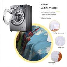 Majestic Castle In Mountain Valley, Tranquil River, Fantasy Landscape, Home Use, Travel, Camping, Personalized Blanket A Perfect Gift For Family And Friends_00001_