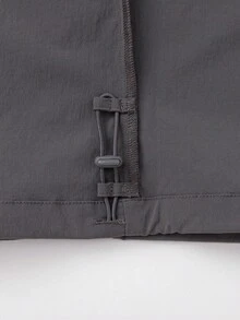 Balabala Girls' Loose Cargo Pants, Summer Trousers - Medium Gray - View 8