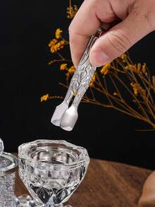 金色材质制成的香夹，与香炉一起使用作为小礼物，配有坚果和枣。 - 彩色 - 查看 4