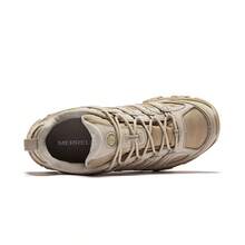 Merrell Giày leo núi đi bộ đường dài chống thấm nước thoáng khí giảm xóc Merle Outdoor Sports MOAB 3 SMOOTH GTX dành cho nam - Màu Khaki - Xem 3